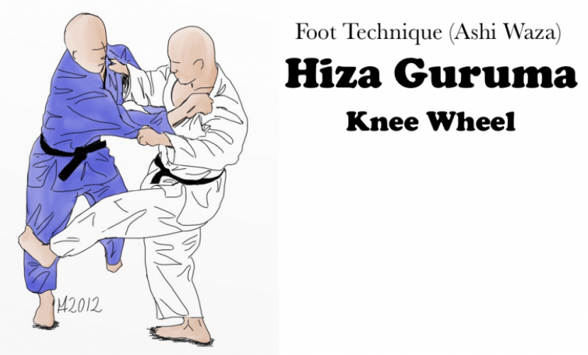 d6be51671ed836b7f6f82b828bb839a6 Hiza Guruma (Knee Wheel) Technique